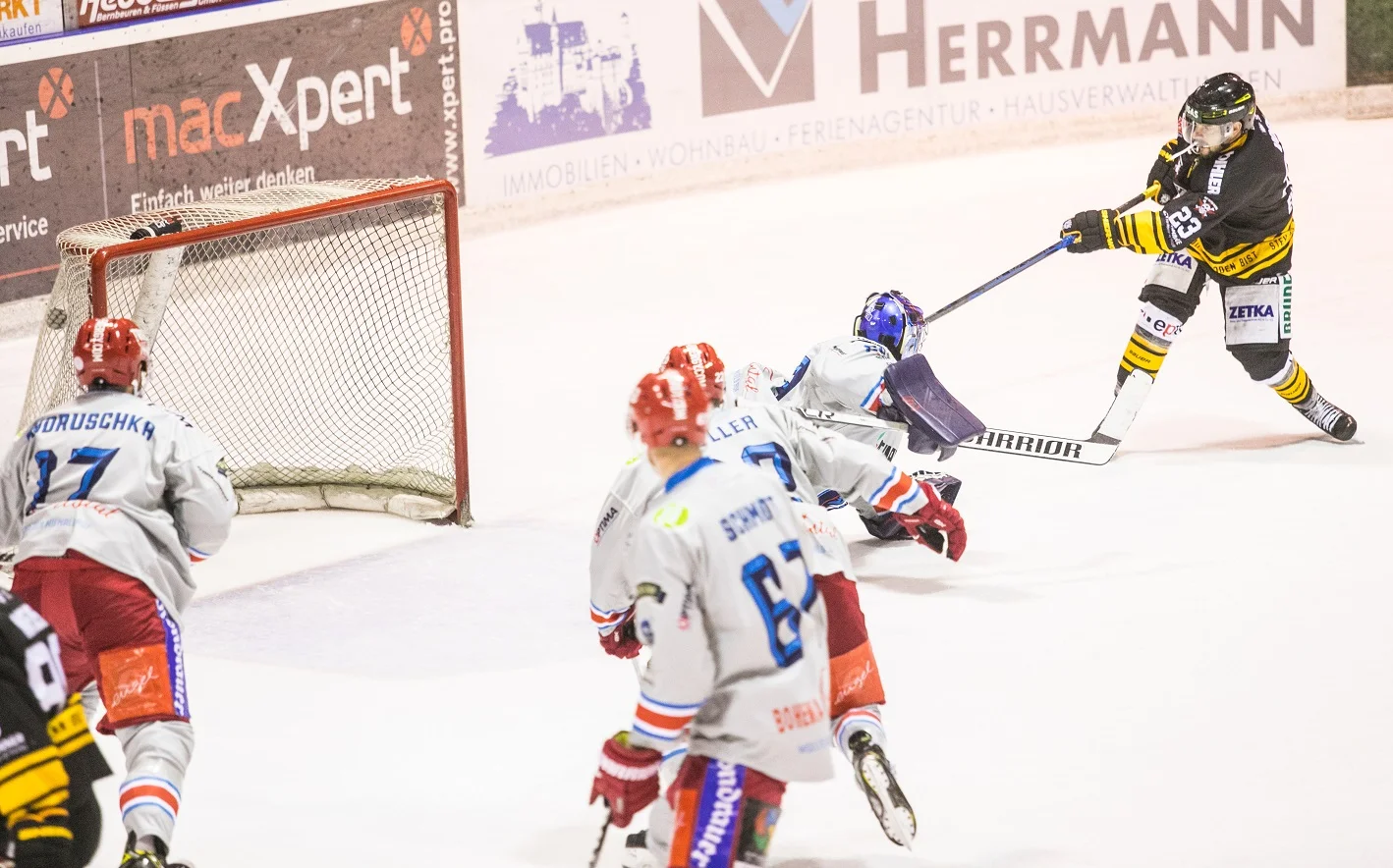 Einstand nach Maß – EVF bezwingt Selb zum Auftakt mit 4:3