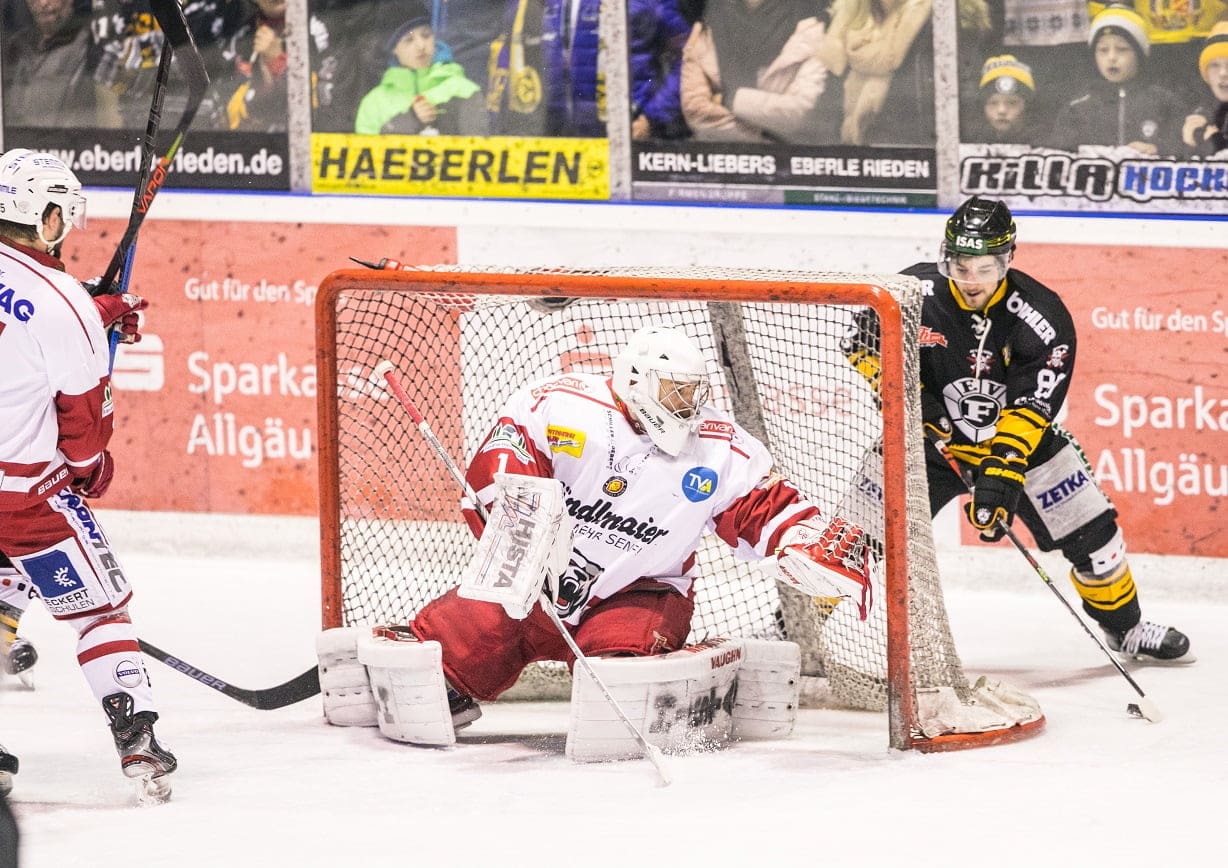 Regensburg erweist sich für ersatzgeschwächten EVF als eine Nummer zu groß