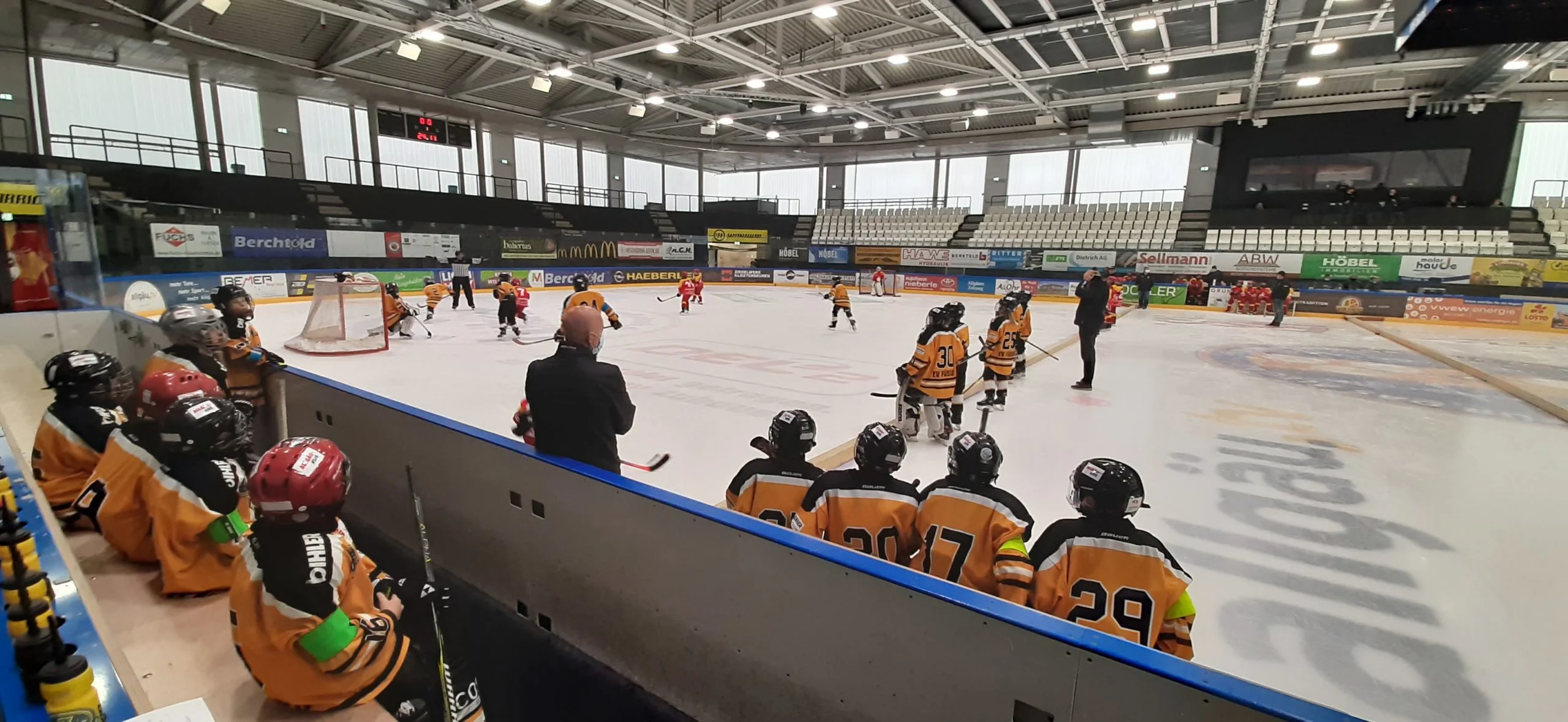 U11 mit Niederlage und Sieg