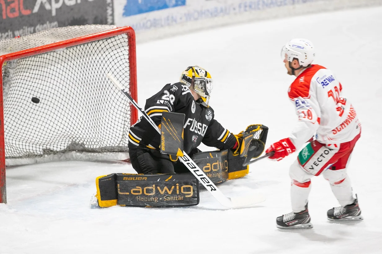 Auch Regensburg ist für den EVF eine gute Nummer zu groß