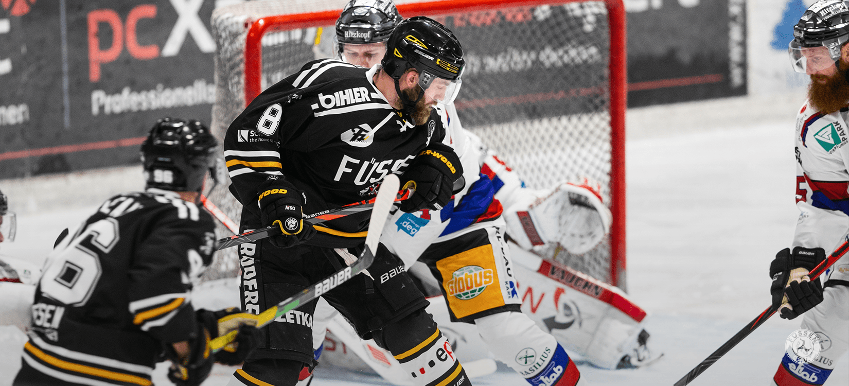 Dauerbrenner Vincent Wiedemann stürmt weiterhin für den EVF