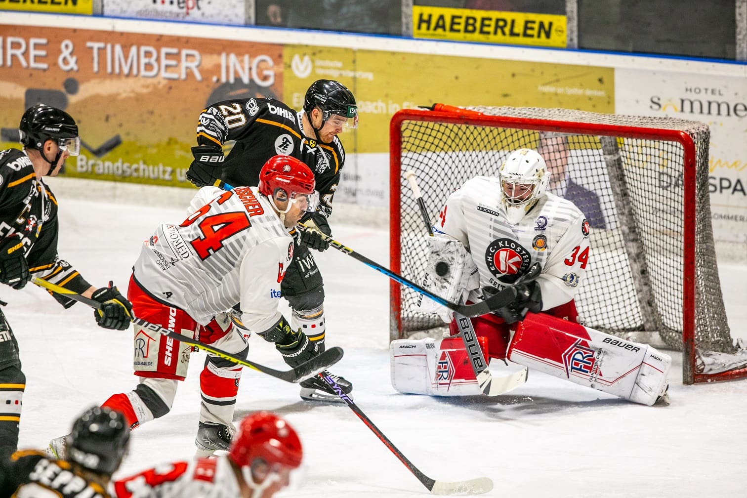 Neun Tage nach dem Heimerfolg siegt der EVF auch beim EHC Klostersee