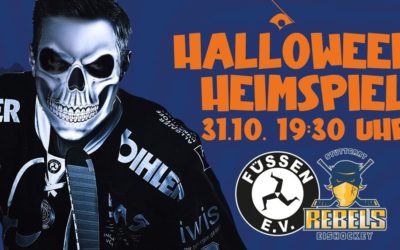 Eishockey trifft Halloween: EV Füssen vs. Stuttgart Rebels