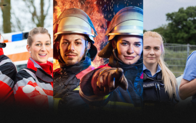 Blaulichttag am Heimspiel gegen die Höchstadt Alligators!